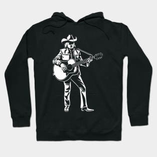 Dwight Yoakam Playing Guitar Hoodie